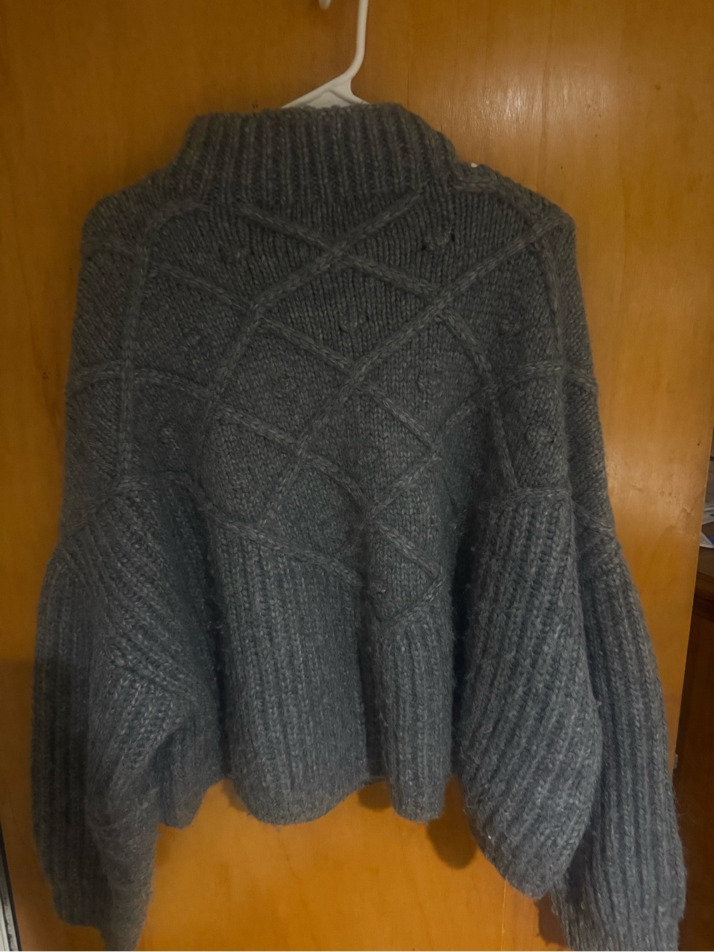 Lunya Chunky Oversized sweater in Grey!